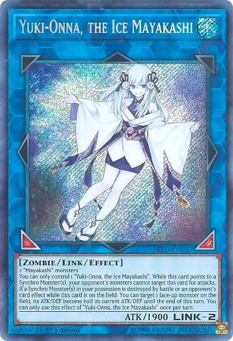 Yuki Onna the Ice Mayakashi (HISU-EN037) [HISU]