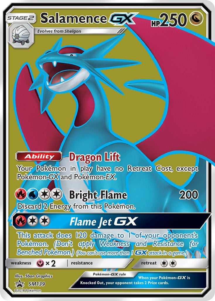Salamence GX SM139 (SM139) [SMP]