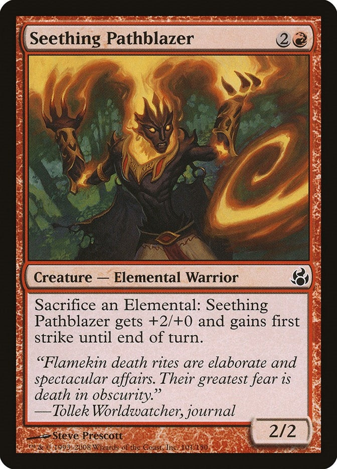 Seething Pathblazer (101) [MOR]
