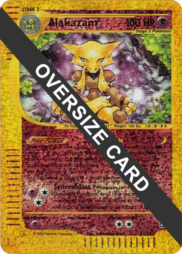 Alakazam 1 12 Box Topper (001/012) [PR]