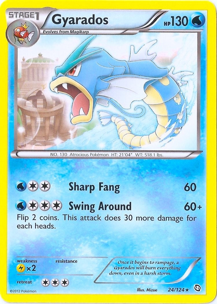 Gyarados 24 124 Cosmos Holo (024/124) [BLE]