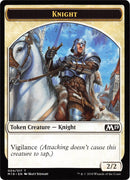 Knight Zombie Double sided Token Game Night (4 // 8) [M19]