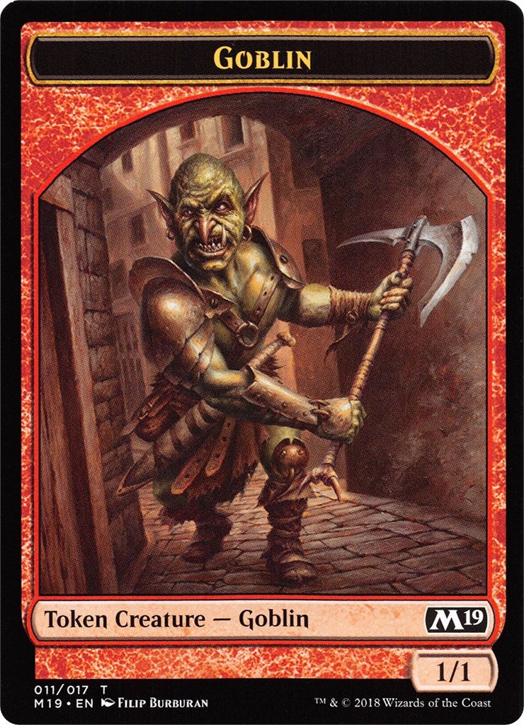 Goblin Thopter Double sided Token Game Night (11 // 14) [M19]