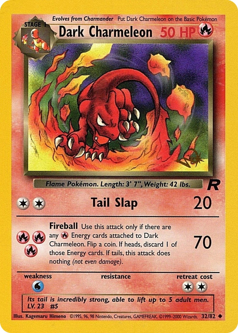 Dark Charmeleon W Stamped (32/82) [PR]