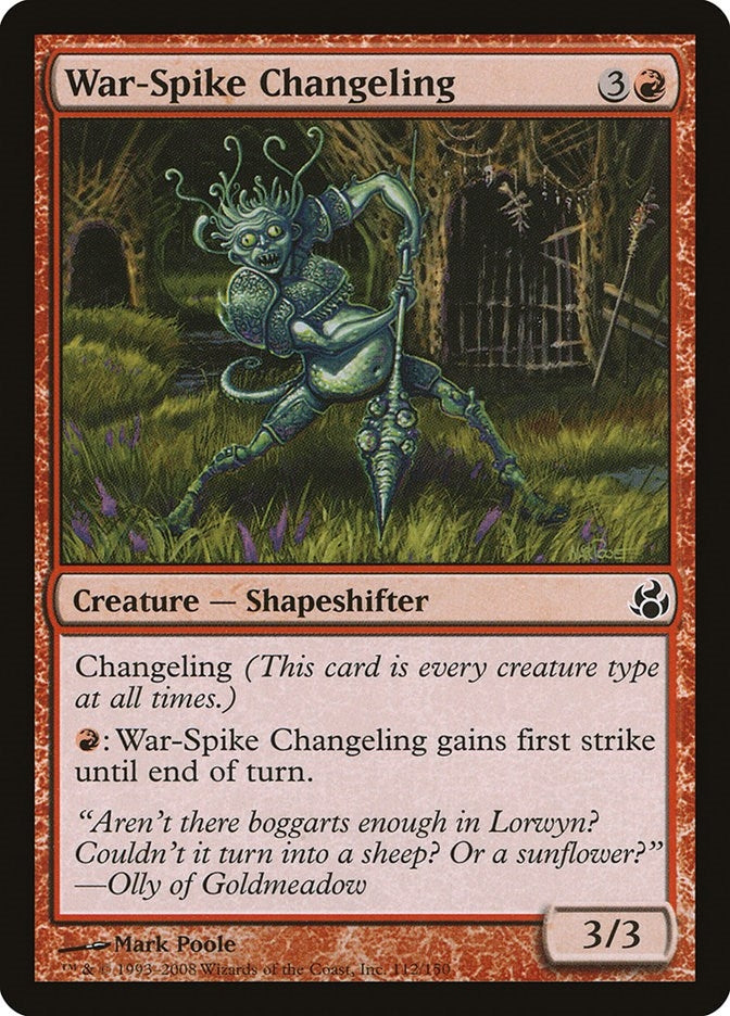 War Spike Changeling (112) [MOR]