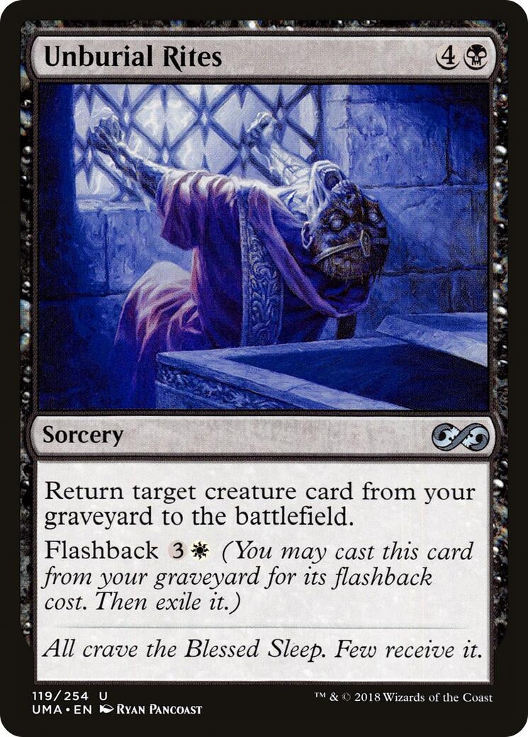Unburial Rites (119) [UMA]