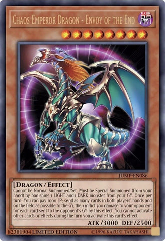Chaos Emperor Dragon Envoy of the End (JUMP-EN086) [SJMP]