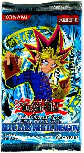 The Legend of Blue Eyes White Dragon Booster Pack Worldwide English Unlimited Edition [LOB-EN]