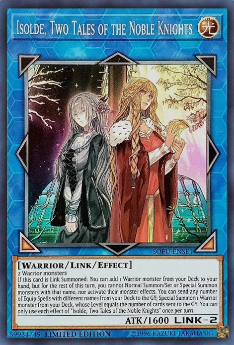 Isolde Two Tales of the Noble Knights (SOFU-ENSE1) [SOFU]