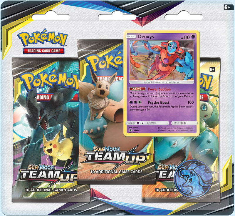 Team Up 3 Pack Blister Deoxys [SM9]