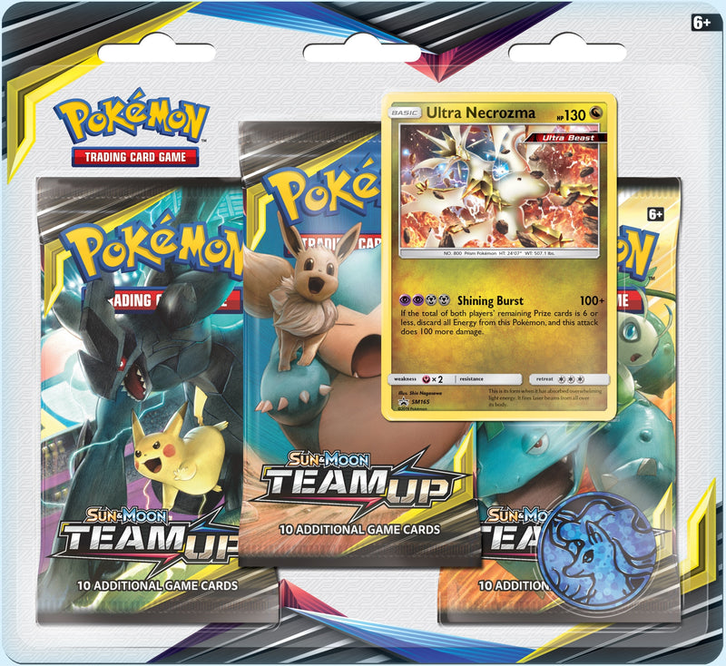 Team Up 3 Pack Blister Ultra Necrozma [SM9]