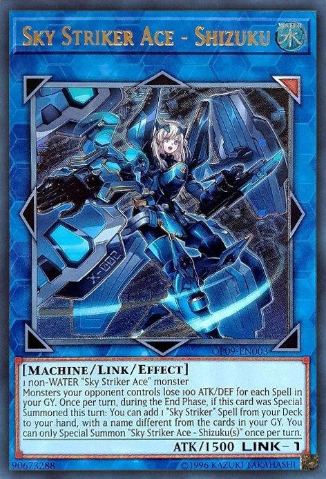 Sky Striker Ace Shizuku UTR (OP09-EN003) [OP09]