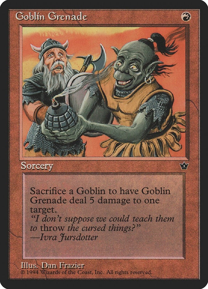 Goblin Grenade Frazier [FEM]