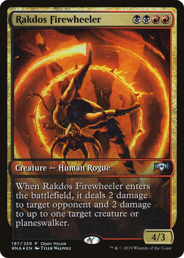 Rakdos Firewheeler (197) [OHP]