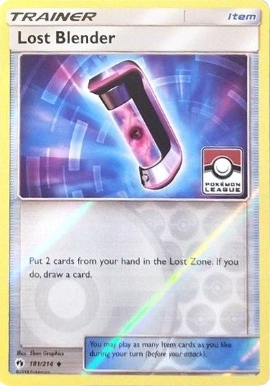 Lost Blender 181 214 Pokemon League (181/214) [PR]