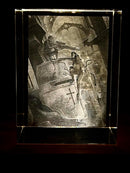 Assassinorum Kingmaker Crystal Engraving – Warhammer 40K Laser Crystal Display