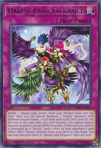 Harpie Lady Elegance (LED4-EN005) [LED4]
