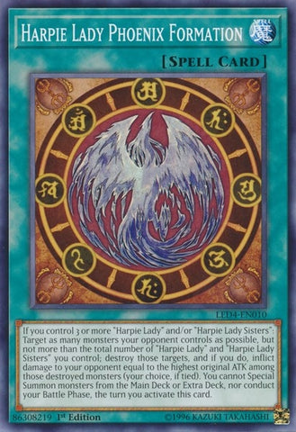 Harpie Lady Phoenix Formation (LED4-EN010) [LED4]