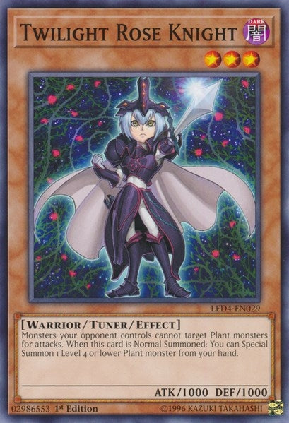 Twilight Rose Knight (LED4-EN029) [LED4]