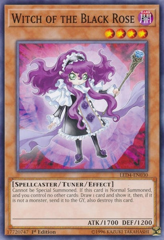 Witch of the Black Rose (LED4-EN030) [LED4]