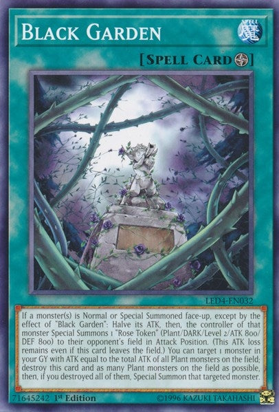Black Garden (LED4-EN032) [LED4]