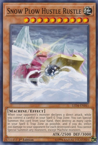 Snow Plow Hustle Rustle (LED4-EN041) [LED4]