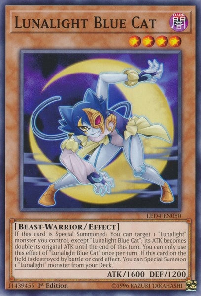 Lunalight Blue Cat (LED4-EN050) [LED4]