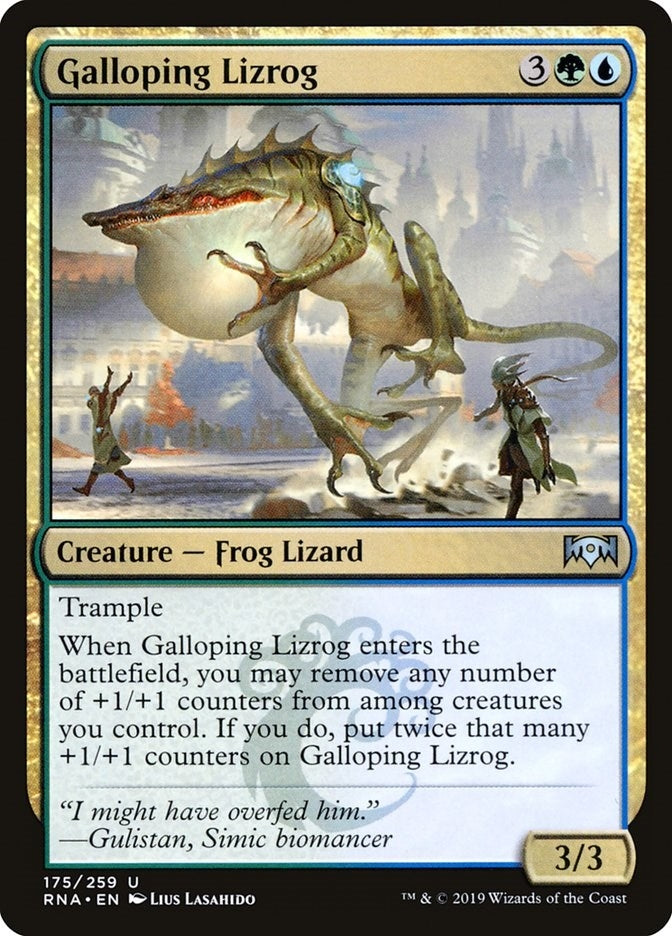 Galloping Lizrog (175) [RNA]