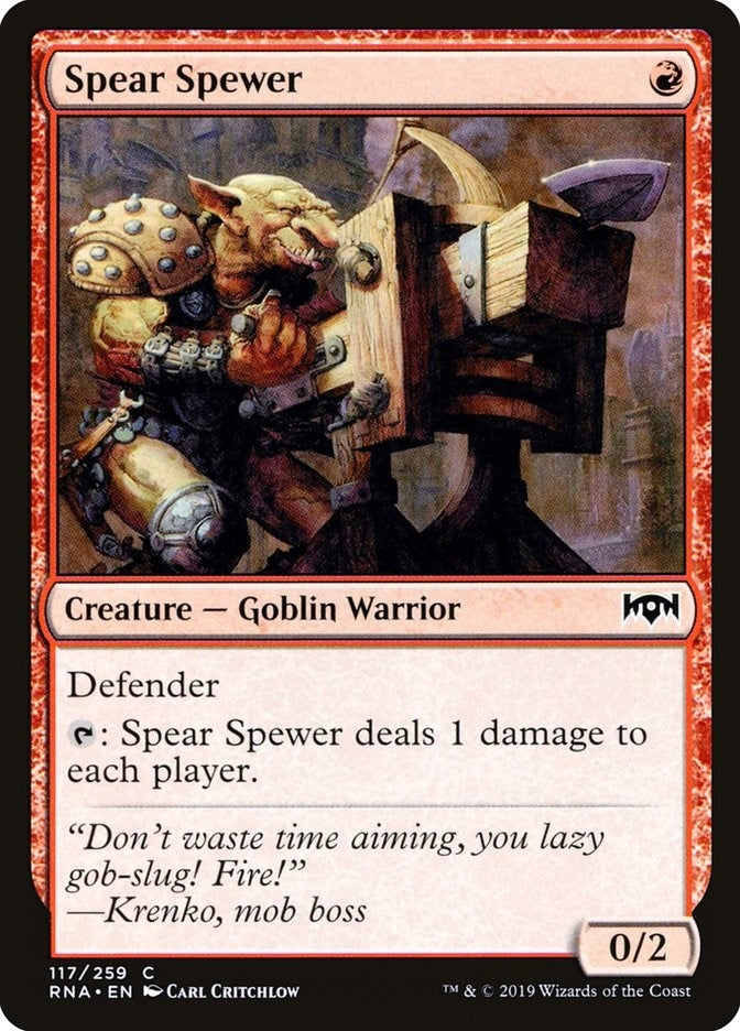 Spear Spewer (117) [RNA]