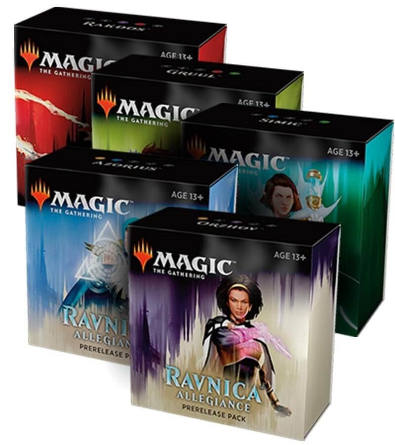 Ravnica Allegiance Prerelease Pack Set of 5 [RNA]