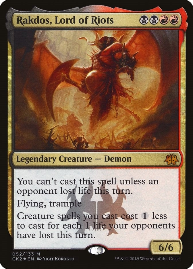 Rakdos Lord of Riots (52) [GK2]
