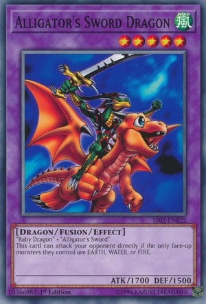 Alligators Sword Dragon (SS02-ENB22) [SS02]