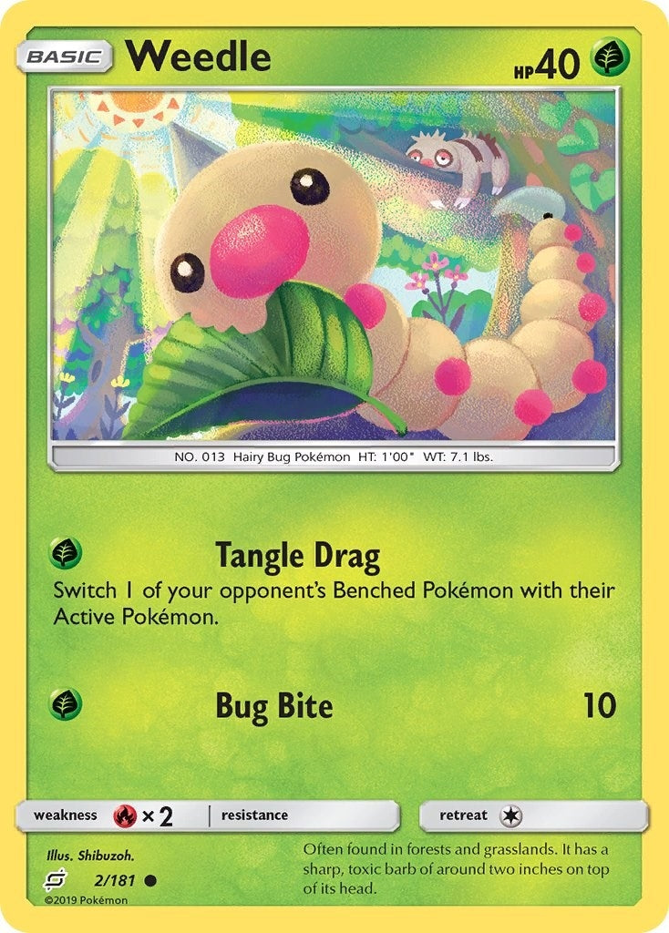 Weedle 2 (2/181) [SM9]