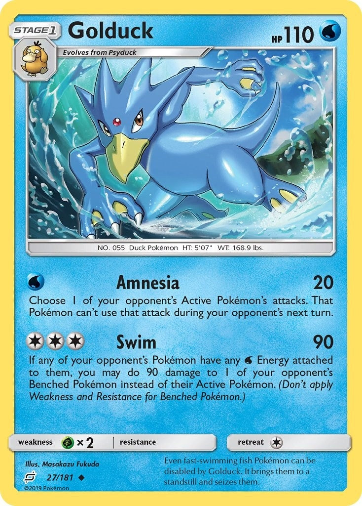 Golduck (27/181) (SM - Team Up)