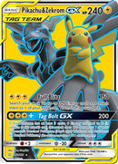Pikachu and Zekrom GX Full Art (162/181) [SM9]
