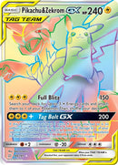 Pikachu and Zekrom GX Secret (184/181) [SM9]