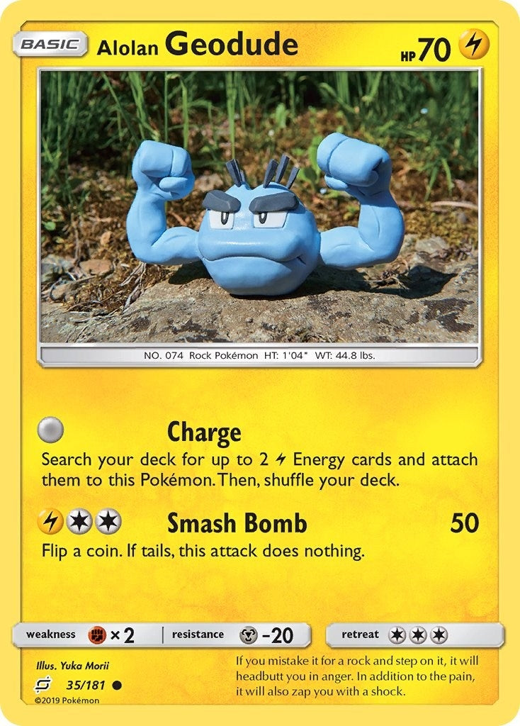 Alolan Geodude 35 (35/181) [SM9]