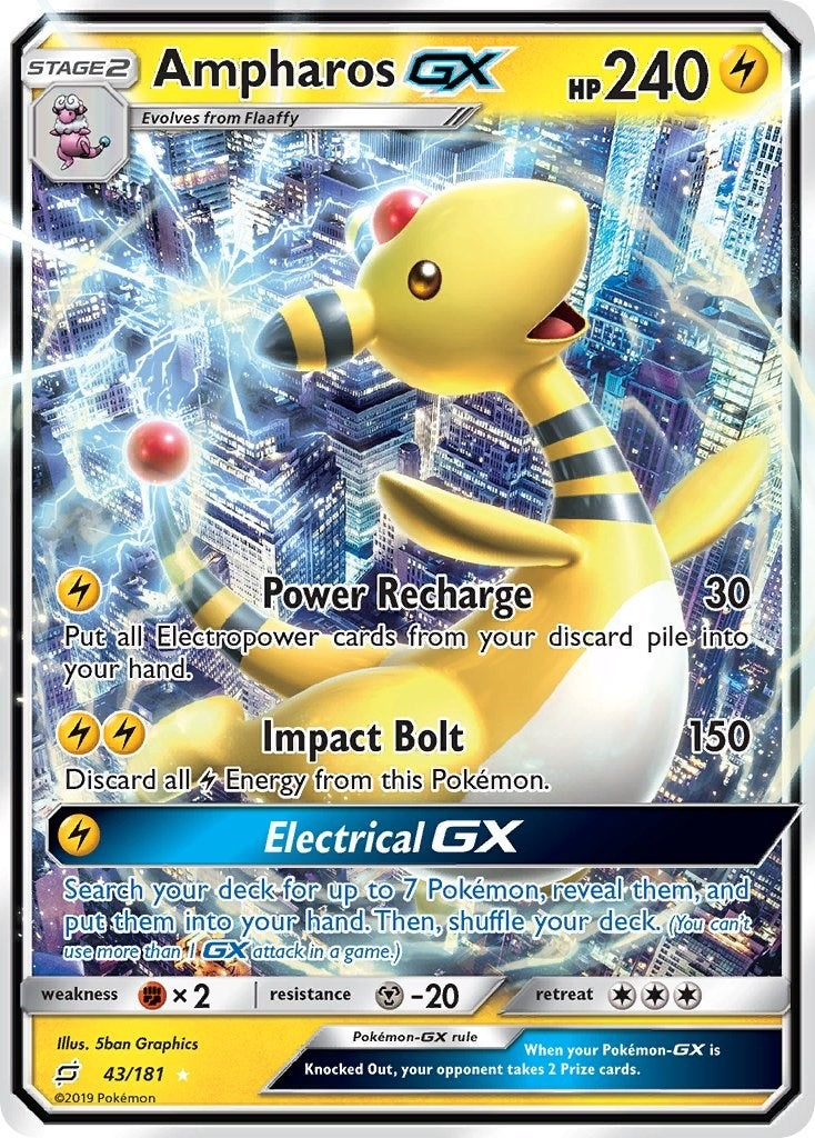 Ampharos GX (43/181) [SM9]