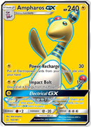 Ampharos GX Full Art (163/181) [SM9]