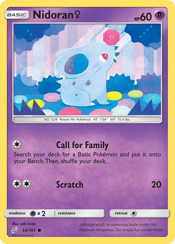 Nidoran F (54/181) [SM9]