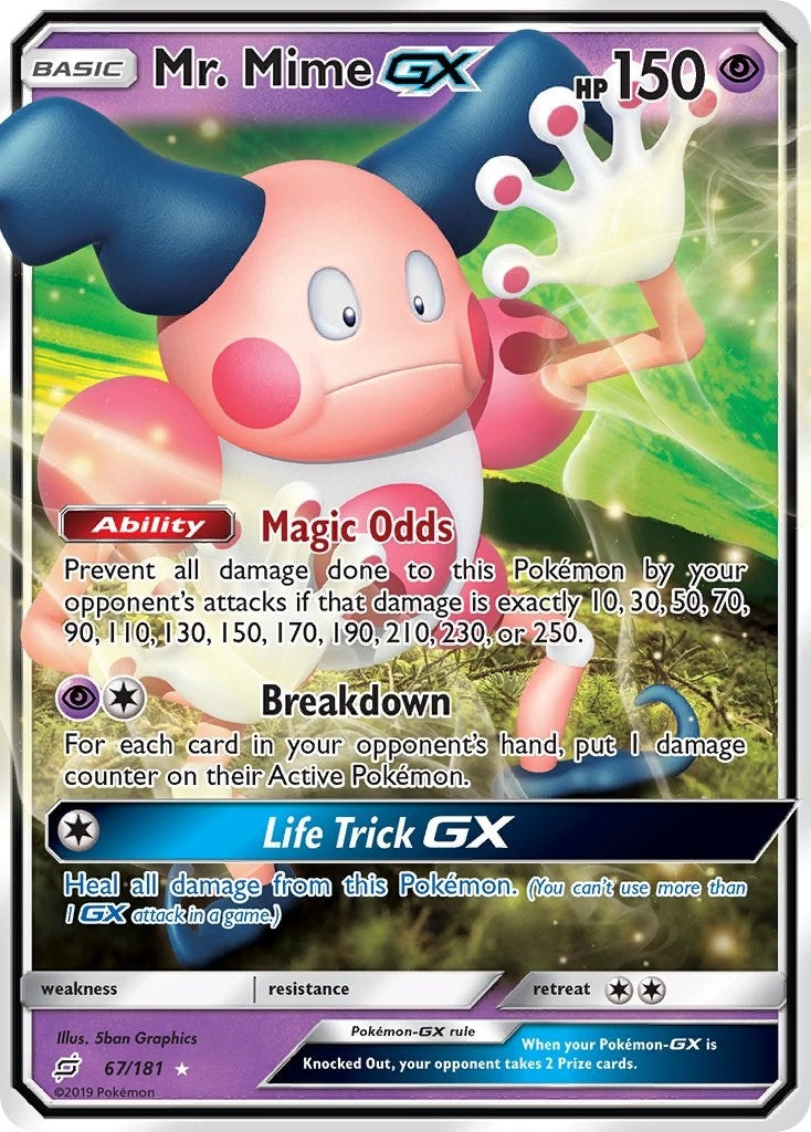 Mr Mime GX (67/181) [SM9]