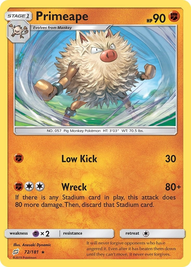 Primeape (72/181) [SM9]