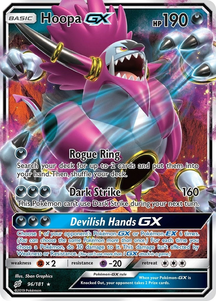 Hoopa GX (96/181) [SM9]