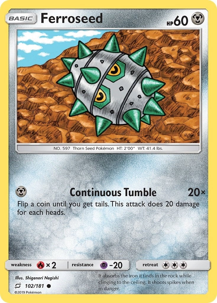 Ferroseed (102/181) [SM9]
