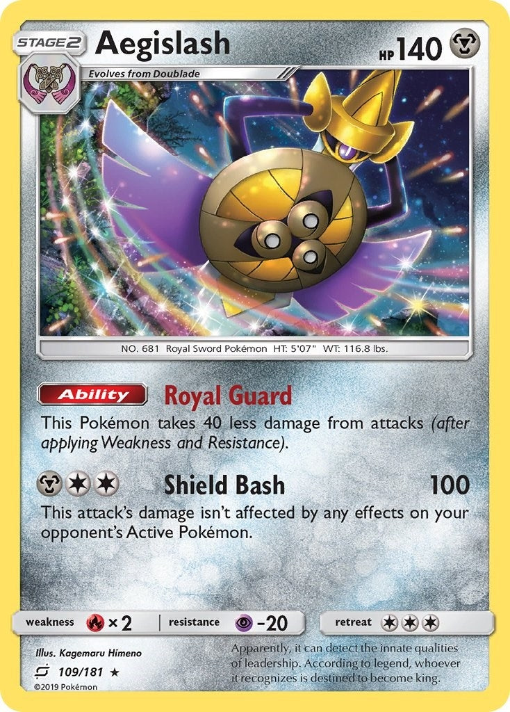 Aegislash (109/181) [SM9]