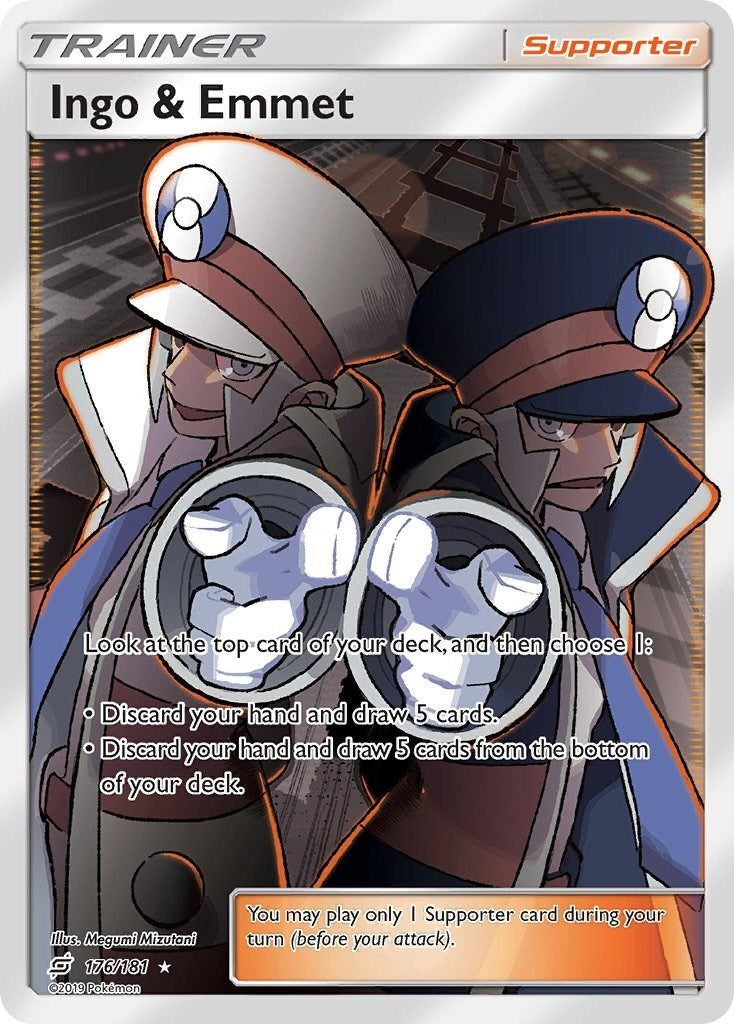 Ingo and Emmet Full Art (176/181) [SM9]
