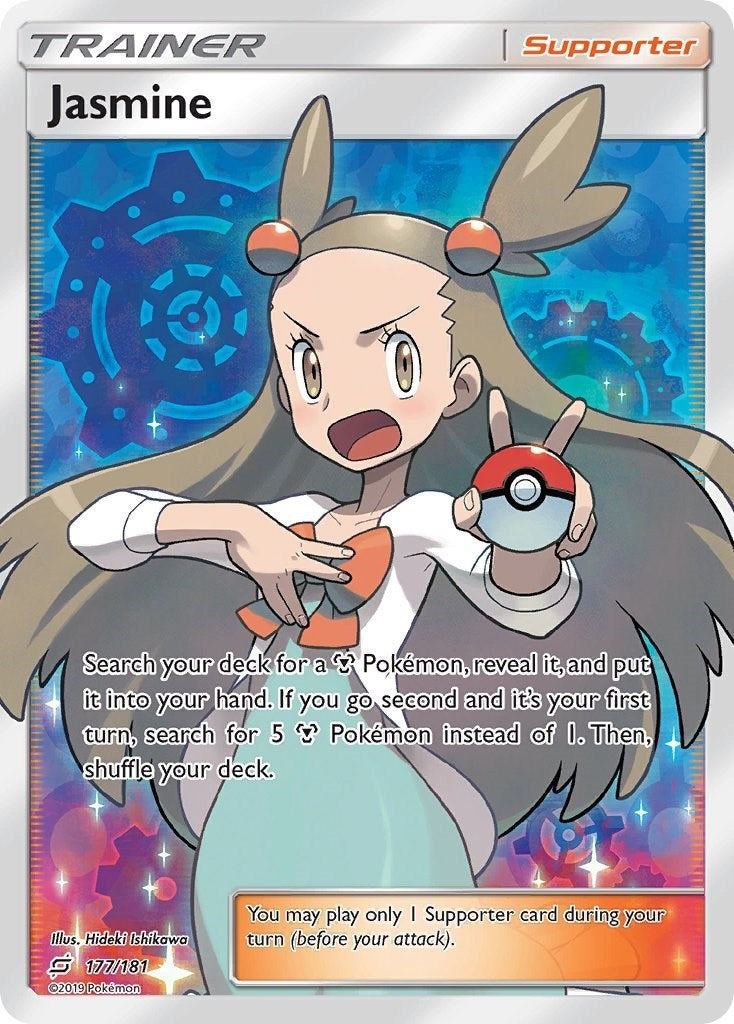 Jasmine Full Art (177/181) [SM9]