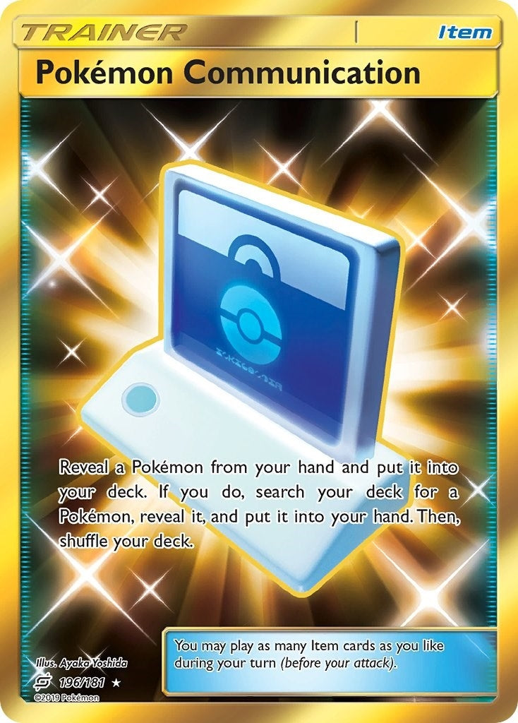 Pokemon Communication Secret (196/181) [SM9]