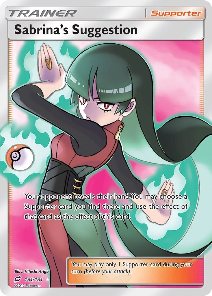 Sabrinas Suggestion Full Art (181/181) [SM9]