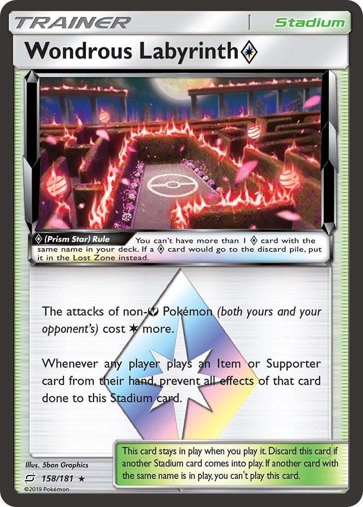 Wondrous Labyrinth Prism Star (158/181) [SM9]